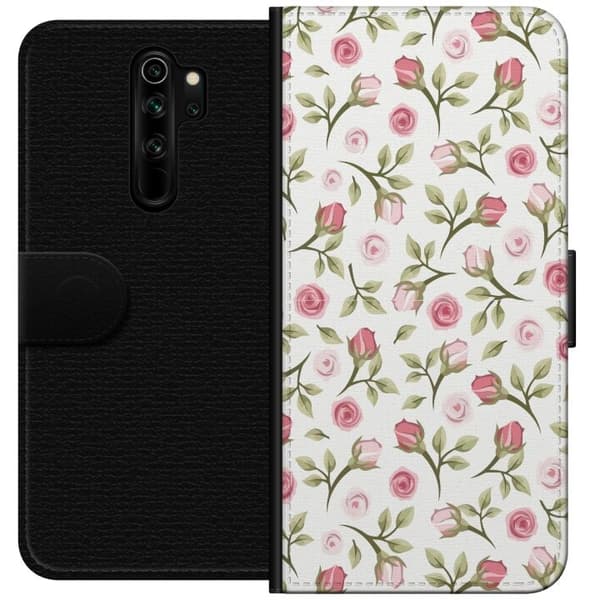 Plånboksfodral till Xiaomi Redmi Note 8 Pro med Blommigt