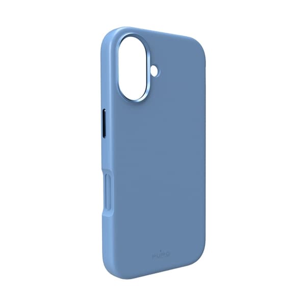 Puro iPhone 17 Magsafe Liquid Silicone -sininen
