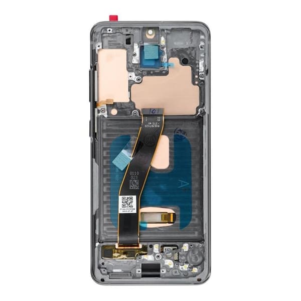 SAMSUNG S20 4G Näyttö LCD-näytöllä SOFT OLED - Harmaa