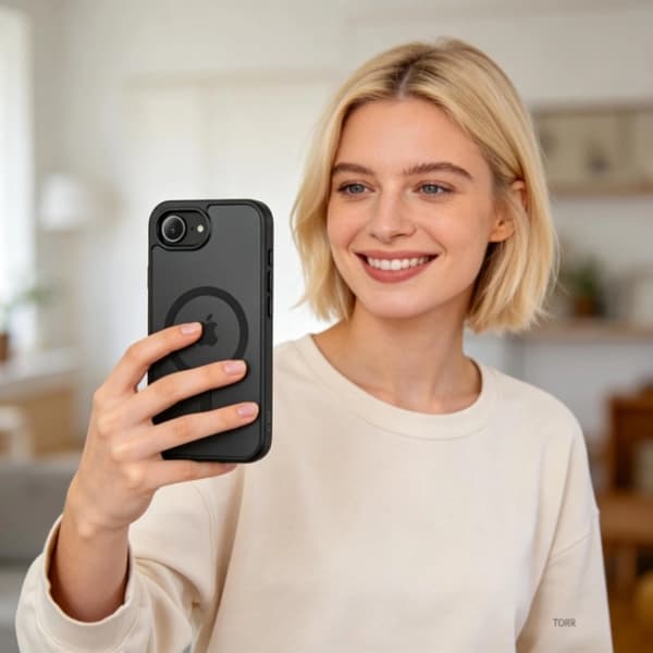 Tech-Protect Matkapuhelimen kuori iPhone 16e/17e Magsafe Basicmag - Mattamusta
