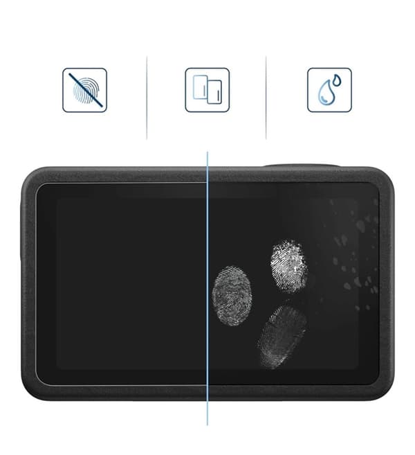 [2-Pack] Tech-Protect Skärmskydd Härdat Glas För Dji Osmo Action 6 - Clear
