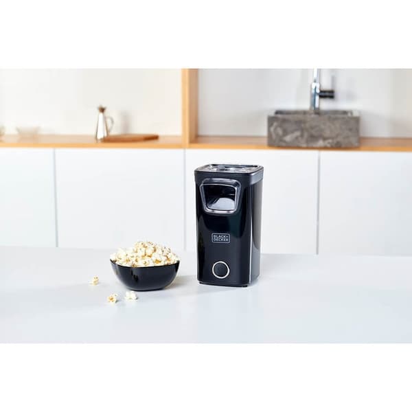 BLACK+DECK Popcornmaskin Svart