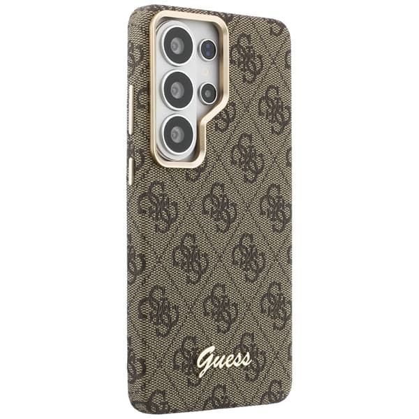 Guess Mobilskal För Galaxy S26 Ultra MagSafe 4G Script - Brun