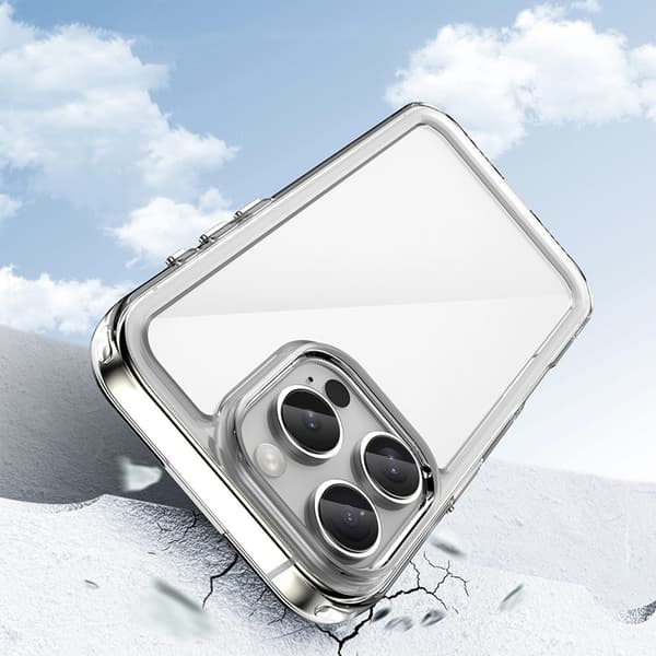 Mobilskal till iPhone 16e Outer Space - Clear
