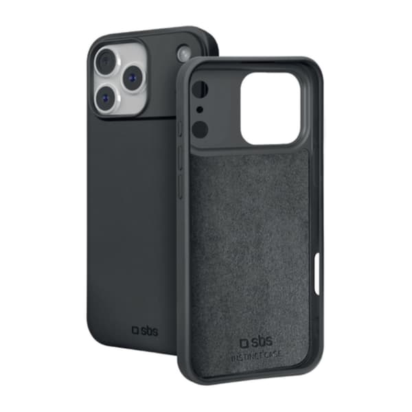 SBS Mobilcover til iPhone 18 Pro/17 Pro Instinct - Sort