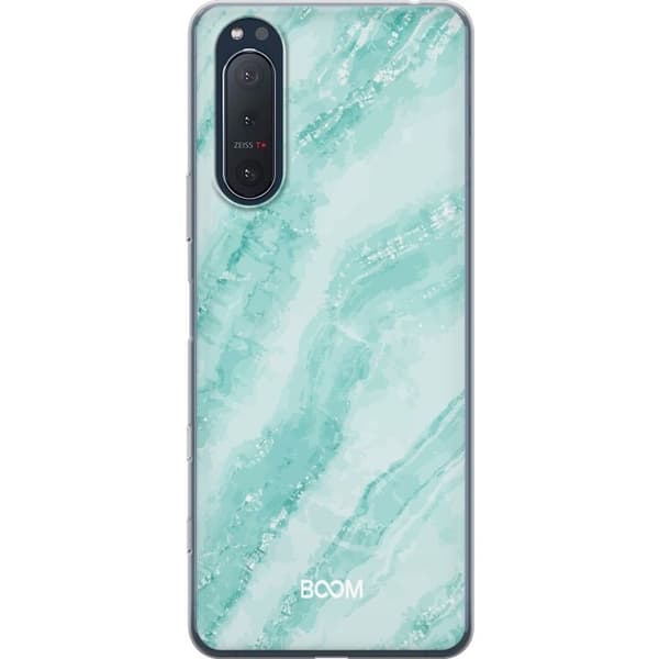 Telefontaske til Sony Xperia 5 II med Mint Marble
