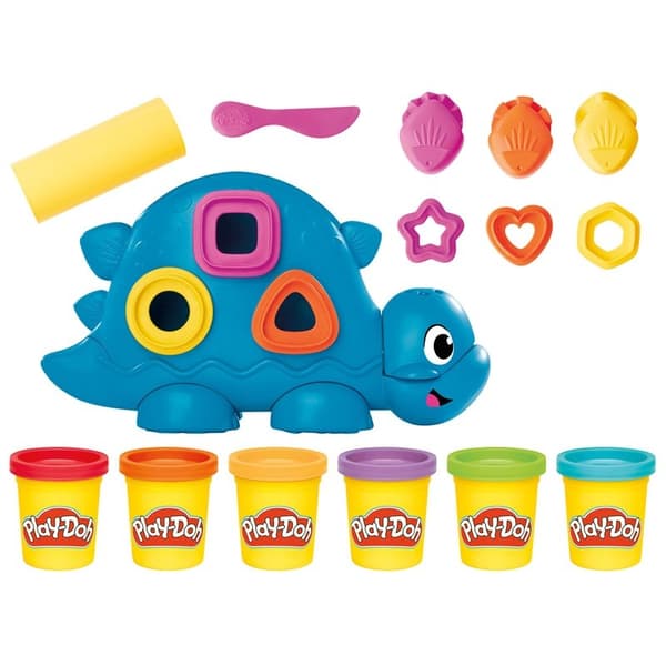 PLAY-DOH Starter Set Shapes & Colors Dinosaur Toy