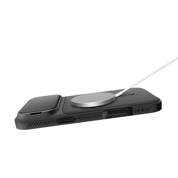 Spigen Mobilcover til iPhone 17 Pro MagSafe Optik Armor - Sort