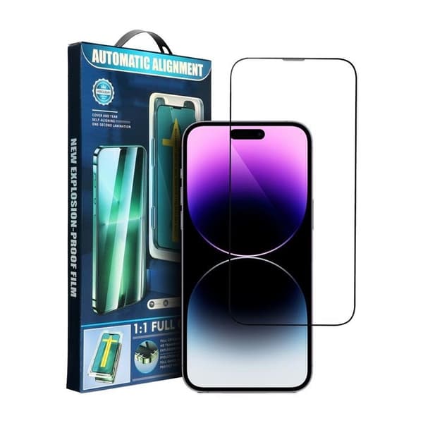 iPhone 12 Pro Max Härdat Glas Skärmskydd Plus Applicator