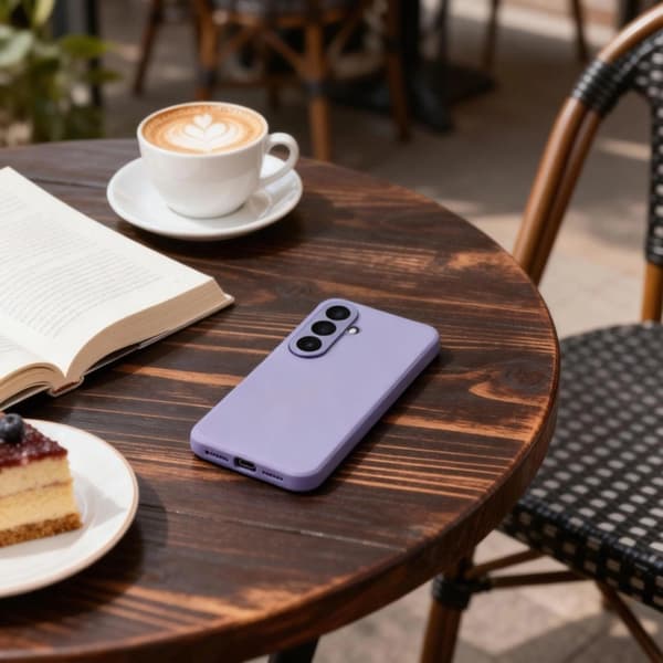 Tech-Protect Plånboksfodral För Galaxy S26 Plus Smart - Lila