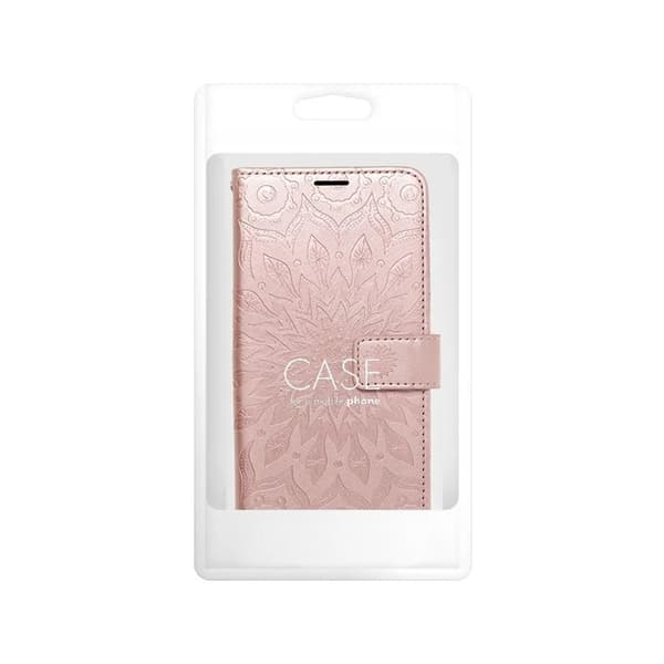 Xiaomi Redmi Note 14 Pro Plånboksfodral Mezzo - Rosa/Guld