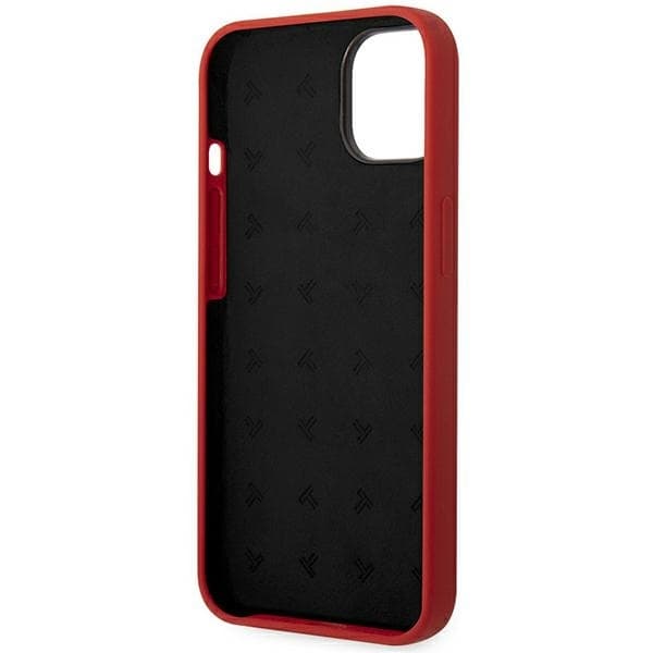 Tumi-puhelinkotelo iPhone 14/15 MagSafe Liquid Silicone - Punainen