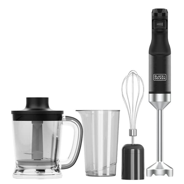 BLACK+DECK Håndblender 1500W Sort Tilbehør