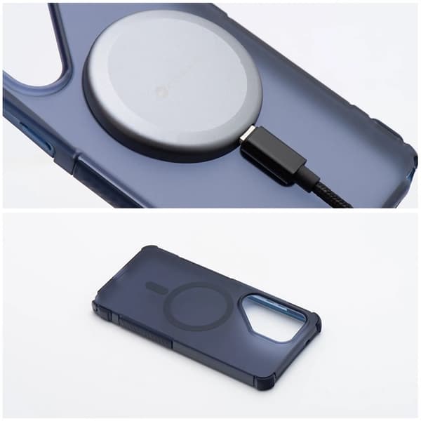 Forcell Mobilskal Magsafe För Galaxy A57 BumperX - Marinblå