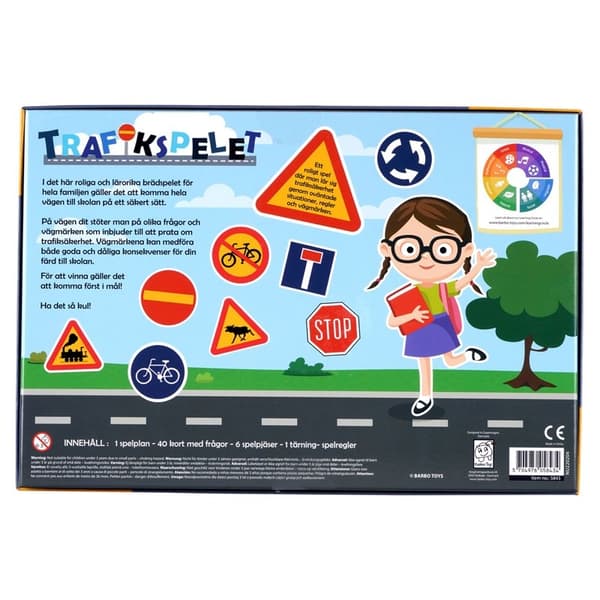 BARBO Lautapeli Classic Liikennepeli (SE)