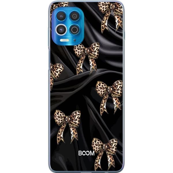 Mobilskal till Motorola Edge S med Leopard Bow
