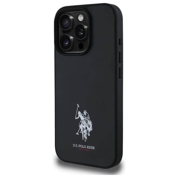US Polo Mobilskal till iPhone 15 Pro Max Leather Embroidered