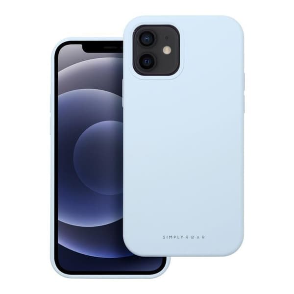 Roar Mobilskal till iPhone 12 Cloud Skin - Ljusblå