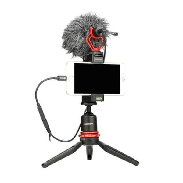 BOYA Mikrofonadapter Lightning - 3.5mm BY-K3 Han - Hun TRRS