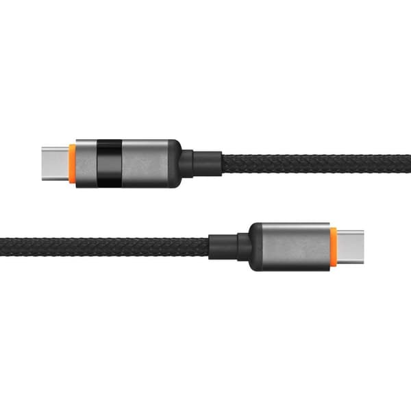 X2O Longlife LED-display 100W USB-C/C-kabel 1,5 m sort