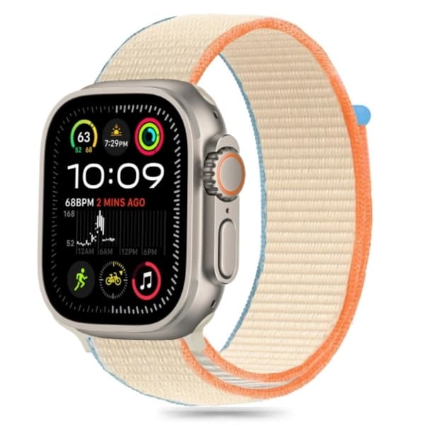 Tech-Protect Apple Watch (44/45/46/49mm) ranneke Nylon - Cream