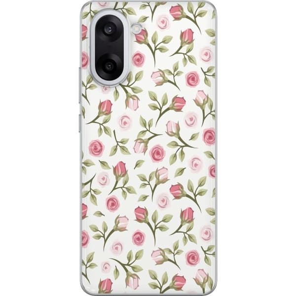 Taske til OnePlus Nord CE5 med blomster