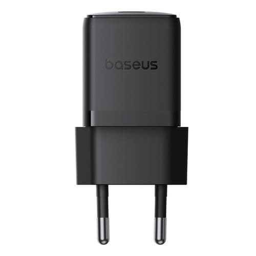 Baseus Hurtigoplader USB-C 20W Mini USB-C Kabel 60W 1m - Sort