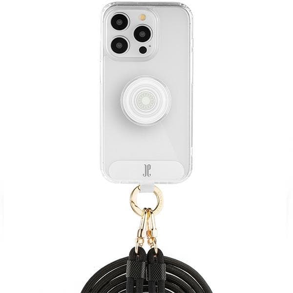 Just Elegance iPhone 15 Pro Max Kuori 3in1 PopGrip Läpinäkyvä