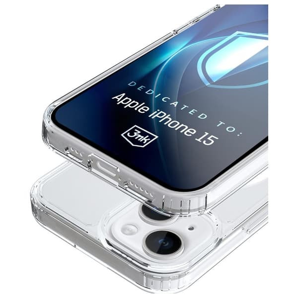 3MK Mobilskal till iPhone 15 MagSafe Armor - Clear