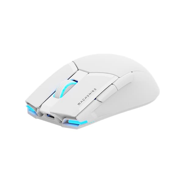 Machenike Trådlös Spelmus M7 Pro - Vit