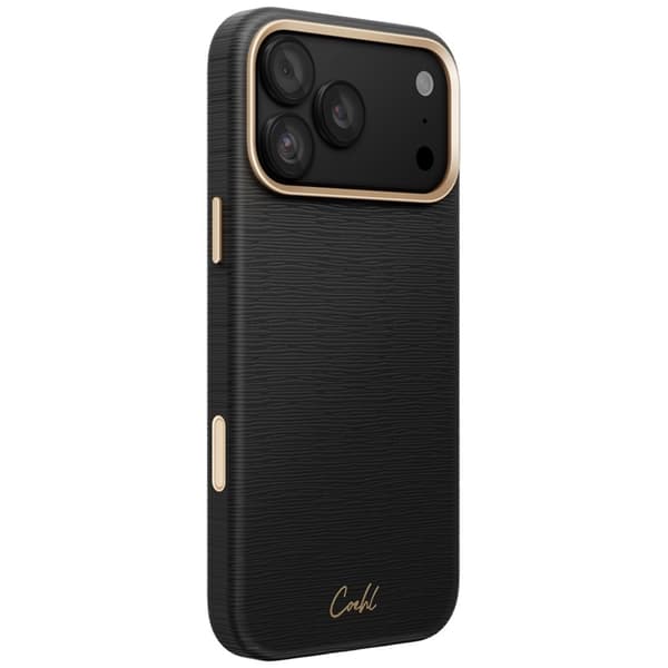 UNIQ Mobilcover til iPhone 18 Pro Max/17 Pro Max Coehl Mirelle - Sort