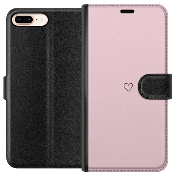Pung Taske til Apple iPhone 7 Plus med Lille Hjerte