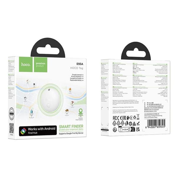 Hoco Locator Google Find My Device E93A - Musta