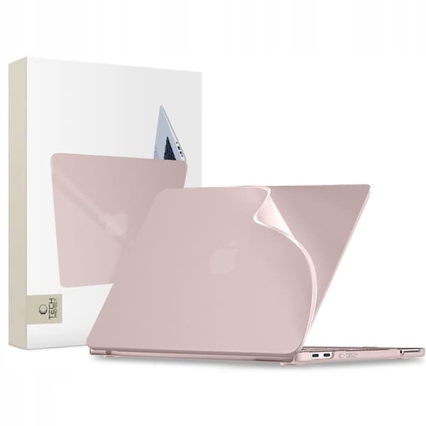 Tech-Protect Cover til Macbook Neo 13 Soft Shell - Matte Blush