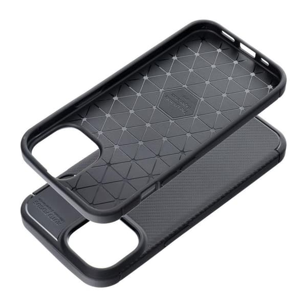 Telefontaske til iPhone 15 Pro Max Carbon Premium - Sort