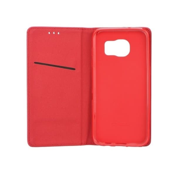 iPhone 12 Pro Max Plånboksfodral Smart Magnet - Röd