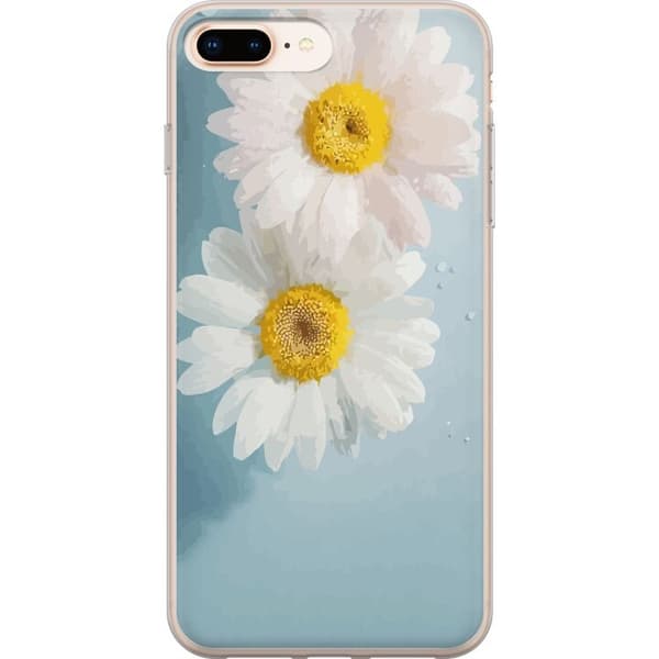 Taske til Apple iPhone 8 Plus med sommerblomster