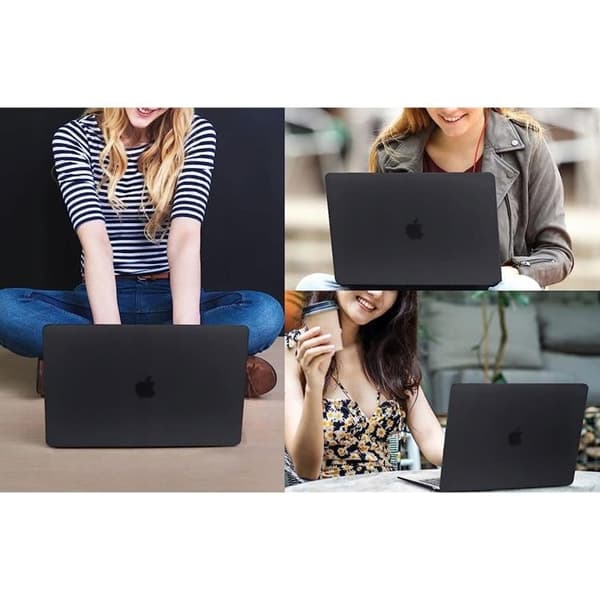 Tech-Protect MacBook Air 15\" Kuori Smartshell - Matta Musta