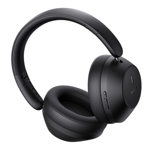 Baseus On-Ear Trådløse Hovedtelefoner Bluetooth 5.3 - Sort