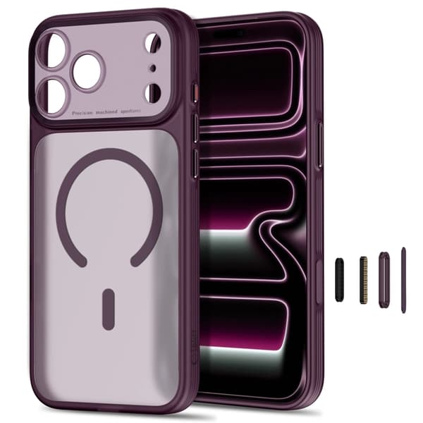 Tech-Protect Mobilcover Til iPhone 18 Pro/17 Pro Magsafe Magprime - Cherry
