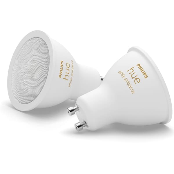 Philips Hue White Ambiance GU10 400lm 2-pack