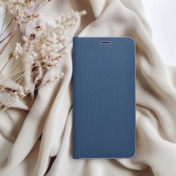 iPhone Air Plånboksfodral Luna Carbon - Blå
