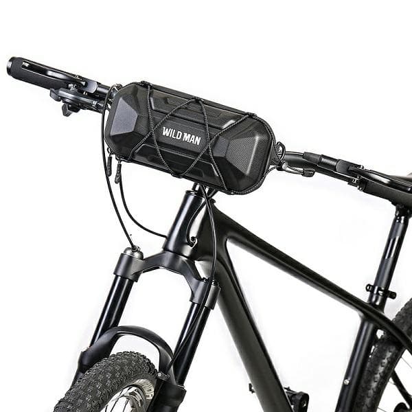 WILDMAN GD7 Cykeltaske Styret - Sort