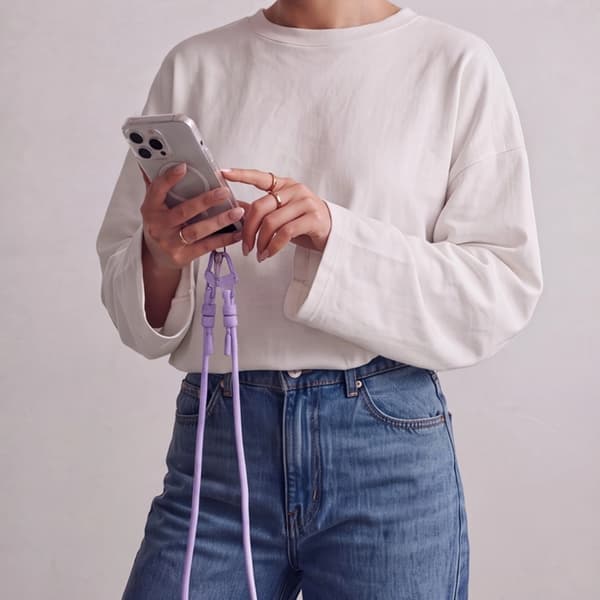 Tech-Protect Mobilrem Crossbody C5SD - Lavender