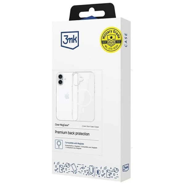 3MK Mobilskal till iPhone 17 MagSafe - Clear