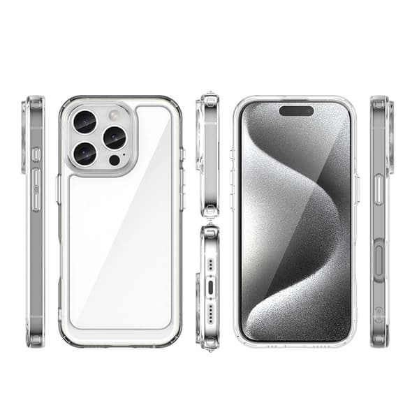 Mobilskal till iPhone 16e Outer Space - Clear