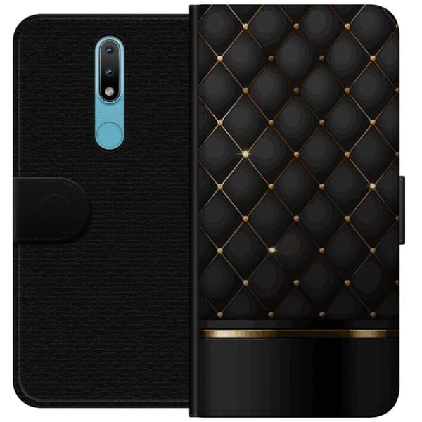 Plånboksfodral till Nokia 2.4 med Luxury Opulence