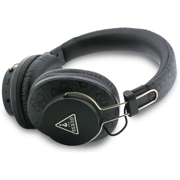 Guess Over-Ear Hörlurar Triangle Logo Bluetooth ENC - Svart
