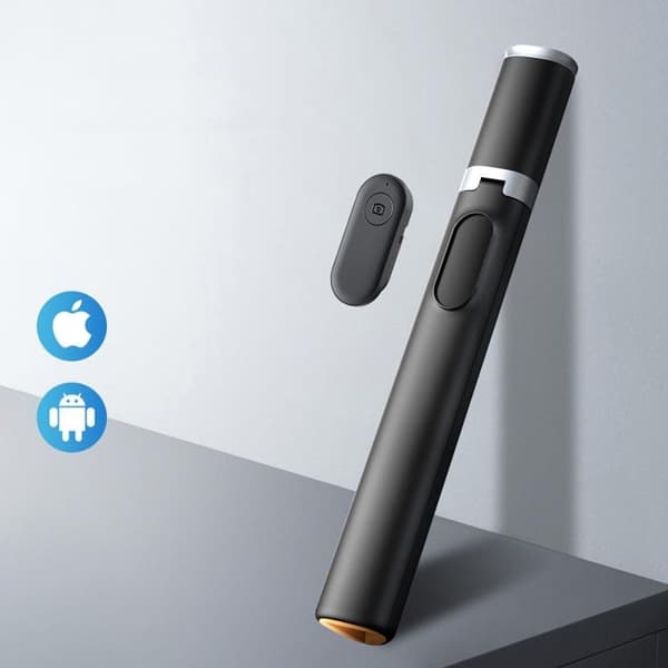 Tech-Protect Selfie Stick Tripod Bluetooth LOS8 - Musta