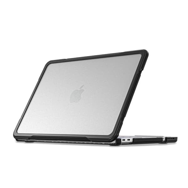 Tech-Protect Cover til Macbook Neo 13\" (2026) Velar - Klar/Sort